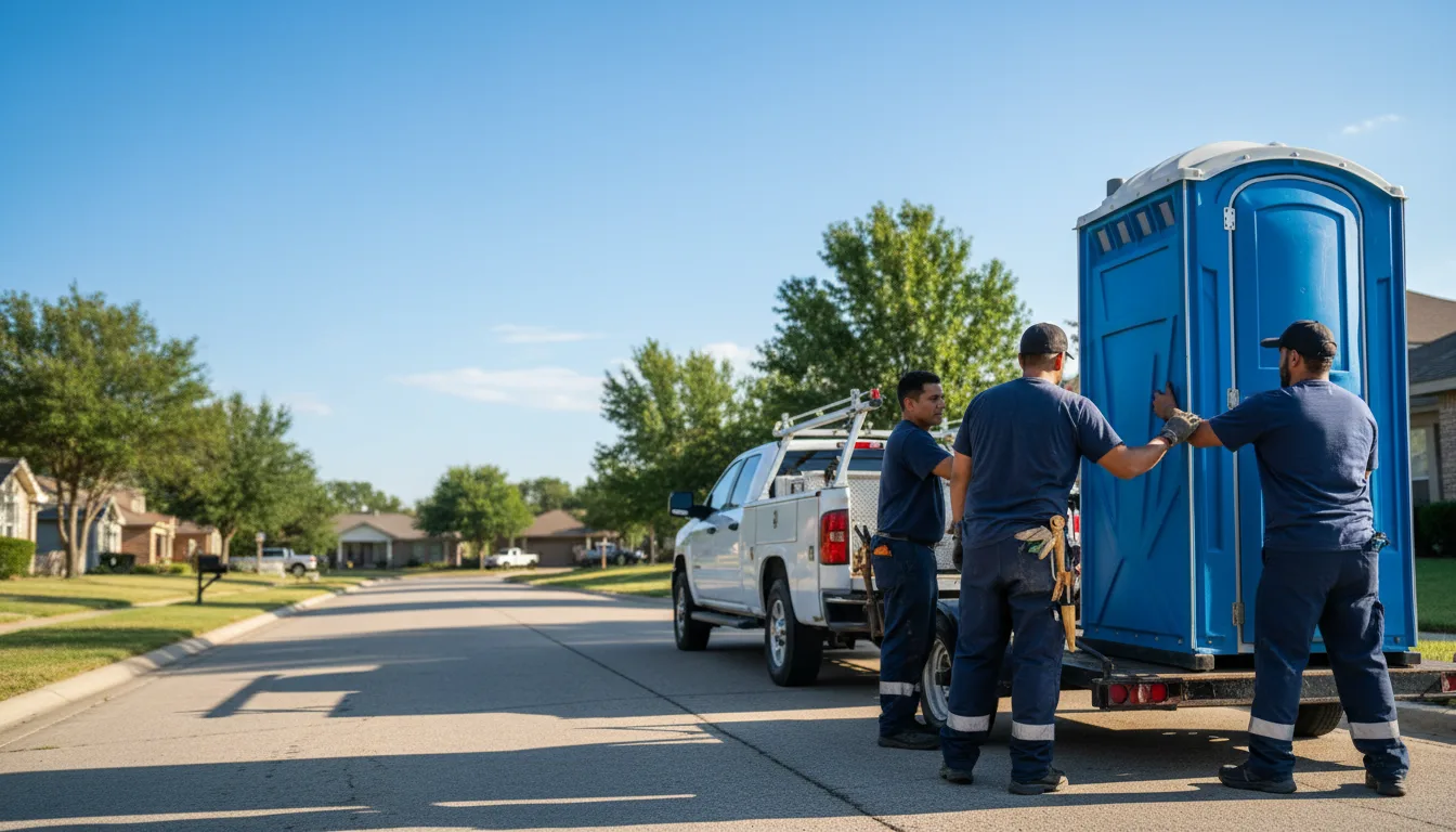 Portable Toilet Rental in Crystal Lake, IL near me
